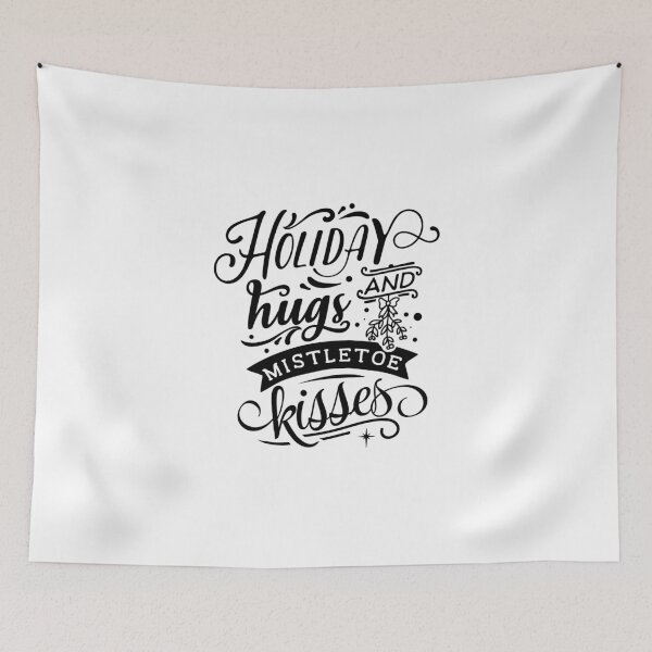 Aperçu de l'œuvre Holiday hugs and mistletoe kisses créée et vendue par oh  it's holiday!.