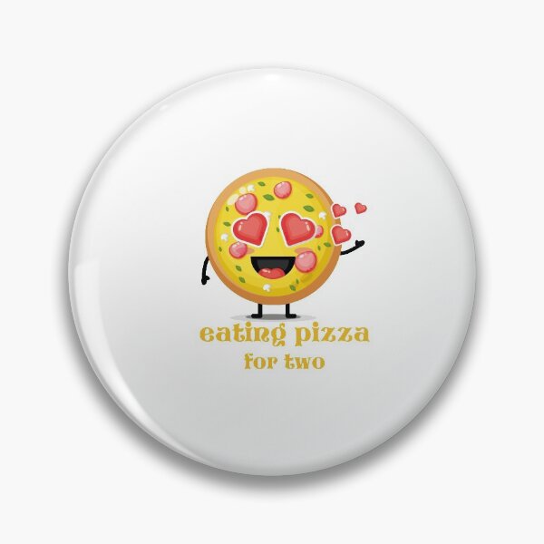 Item preview, eating pizza for two t-shirts- pizza t-shirts -lover pizza t-shirts designed and sold by zed25designer.