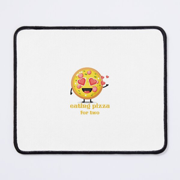 Item preview, eating pizza for two t-shirts- pizza t-shirts -lover pizza t-shirts designed and sold by zed25designer.
