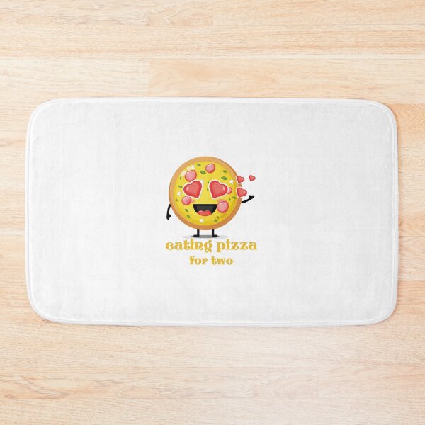 Item preview, eating pizza for two t-shirts- pizza t-shirts -lover pizza t-shirts designed and sold by zed25designer.