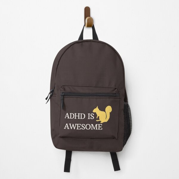 Item preview, ADHD Is Awesome Squirrel designed and sold by Color-Sparkle.