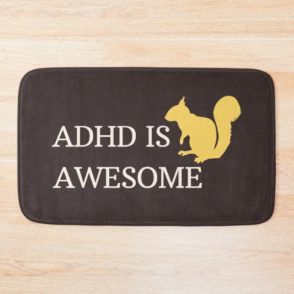 Item preview, ADHD Is Awesome Squirrel designed and sold by Color-Sparkle.