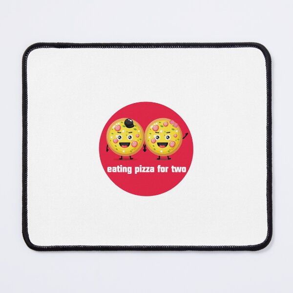 Item preview, eating pizza for two t-shirts- pizza t-shirts -lover pizza t-shirts designed and sold by zed25designer.