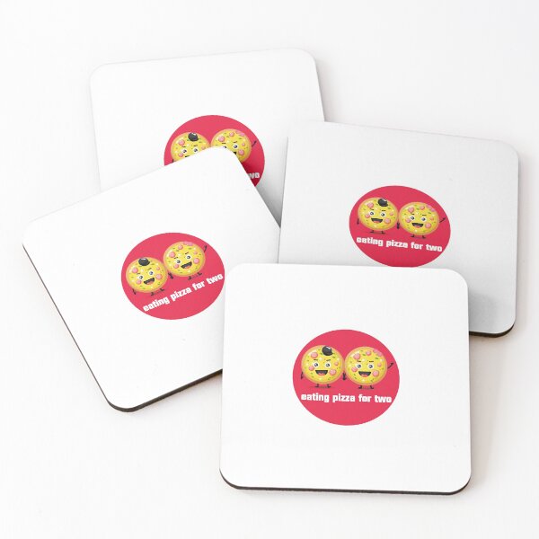 Item preview, eating pizza for two t-shirts- pizza t-shirts -lover pizza t-shirts designed and sold by zed25designer.
