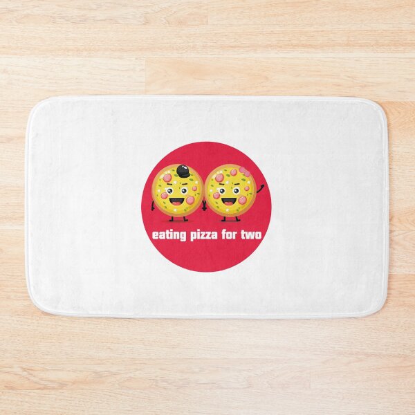 Item preview, eating pizza for two t-shirts- pizza t-shirts -lover pizza t-shirts designed and sold by zed25designer.