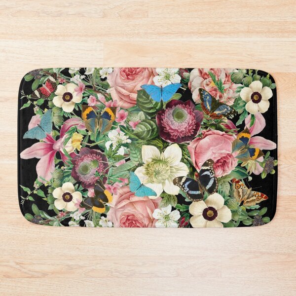 Item preview, Vintage Beautiful Flowers And Butterflies designed and sold by TrulyEpoque.