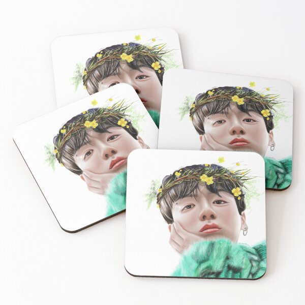 Item preview, Jeon Jungkook Digital Painting  designed and sold by MarmarArts.