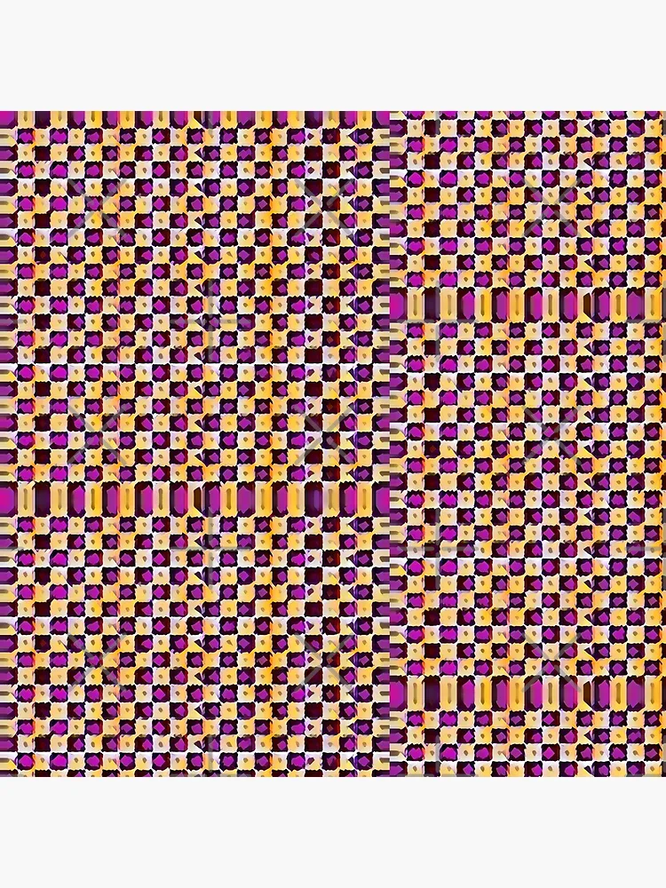 Thumbnail 4 of 4, Pillow, Checkerboard Raspberry designed and sold by Kawaii85.