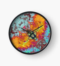 Federleicht - Feather Light part II abstrakt Uhr