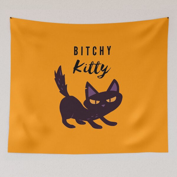 Item preview, Bitchy Kitty  designed and sold by whereisOlga_.