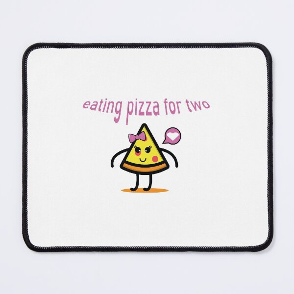 Item preview, eating pizza for two t-shirts- pizza t-shirts -lover pizza t-shirts designed and sold by zed25designer.