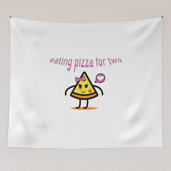 Item preview, eating pizza for two t-shirts- pizza t-shirts -lover pizza t-shirts designed and sold by zed25designer.