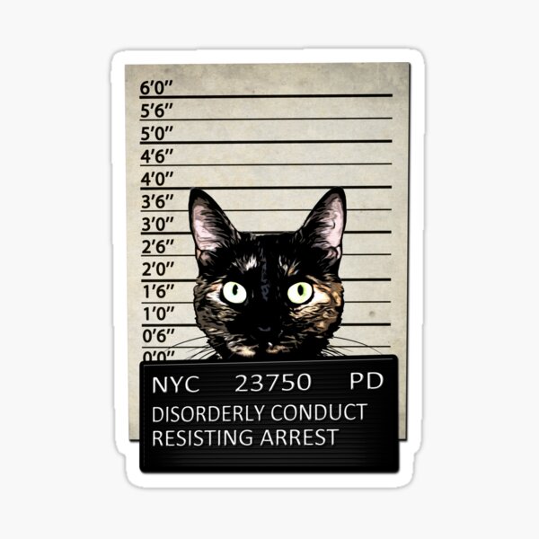Item preview, Kitty Mugshot designed and sold by Nicklas81.