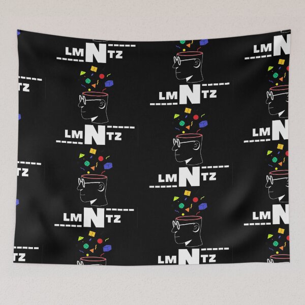 Item preview, LMNTZ: Nerd Pop Off on Black designed and sold by TheSignsofSOIL.