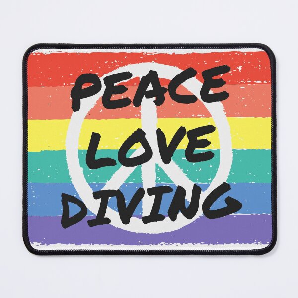 Item preview, Peace. Love. Diving designed and sold by TheGreenGoat.