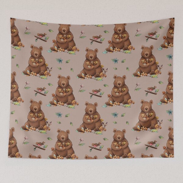 Item preview, Bear Pattern designed and sold by Jade Lawley.