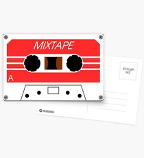 Mixtape Kassette von Chillee Wilson Postkarten
