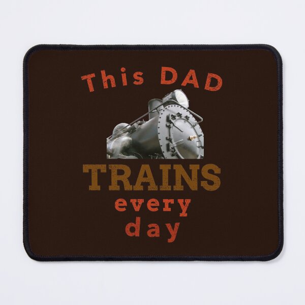 Item preview, Steam Train Theme Items with a Funny Catchy Graphic for All Dads designed and sold by UrTops.