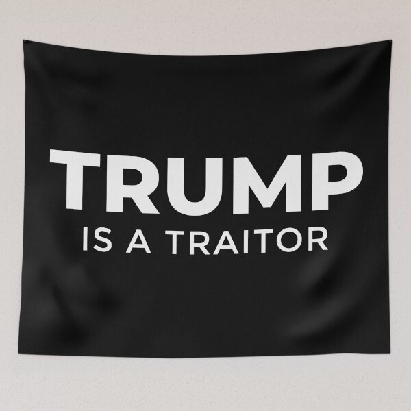 Item preview, Trump Is A Traitor - Political Bumper Sticker designed and sold by BaseDemocracy.