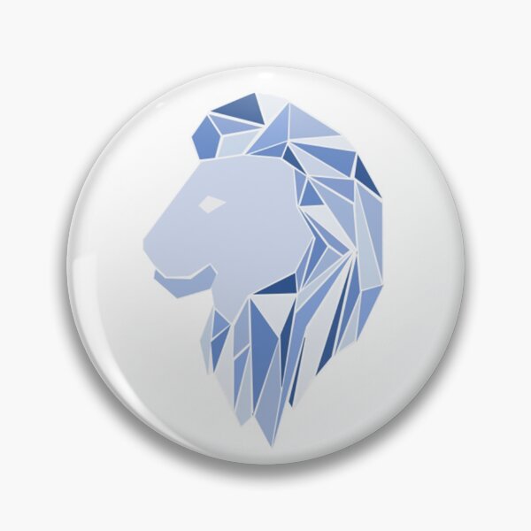 Item preview, Abstract Lion blue version designed and sold by Park-eli.