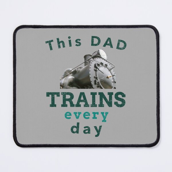 Item preview, Steam Train Theme Items with a Funny Catchy Graphic for All Dads designed and sold by UrTops.