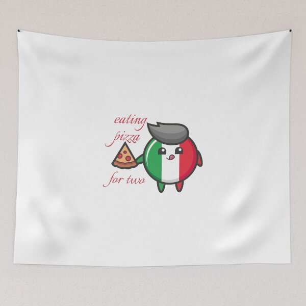 Item preview, eating pizza for two t-shirts- pizza t-shirts -lover pizza t-shirts designed and sold by zed25designer.