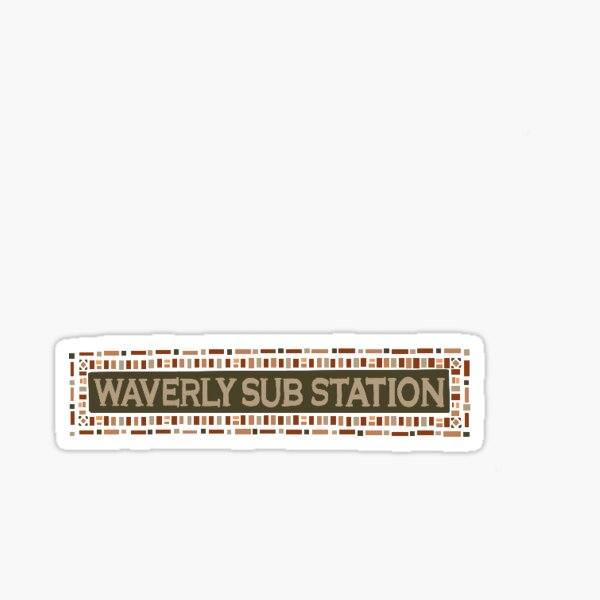 Item preview, Waverly Sub Station (Earth tones) designed and sold by malloryrae.