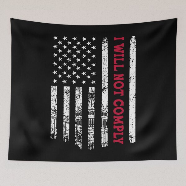 Item preview, I Will Not Comply designed and sold by Memes-for-all.