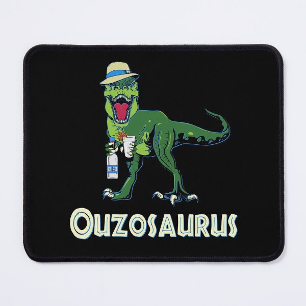 Item preview, Ouzosaurus Rex Ouzo Dinosaur Ouzo Drinker Rex Graphic Design designed and sold by brunsch-print.
