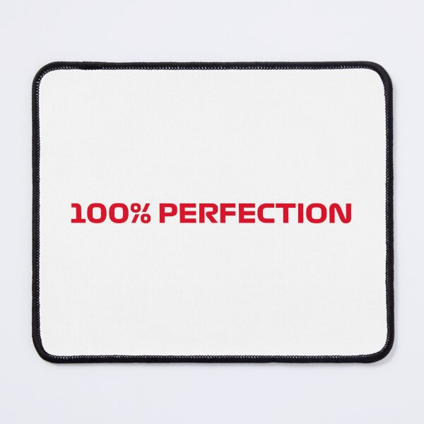 Item preview, 100% Perfection - Quote (Red) designed and sold by FilipeFerreira.