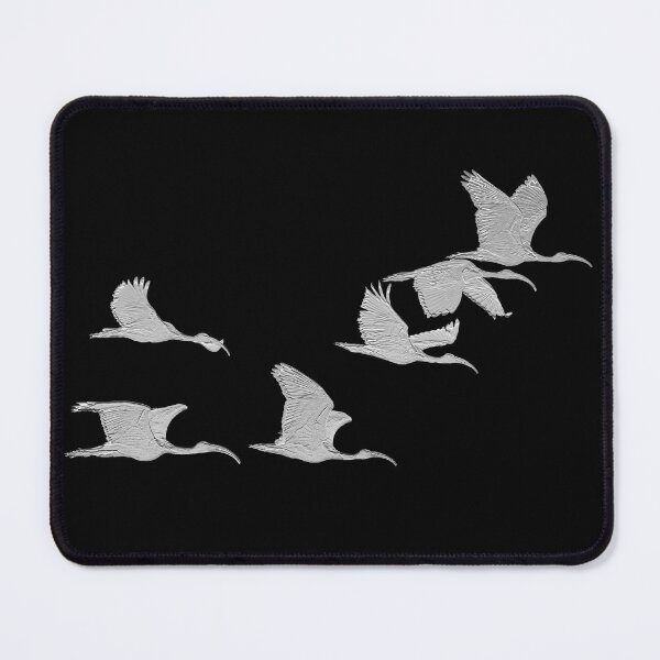 Item preview, Free Wild Silver Birds in Flight designed and sold by UrTops.
