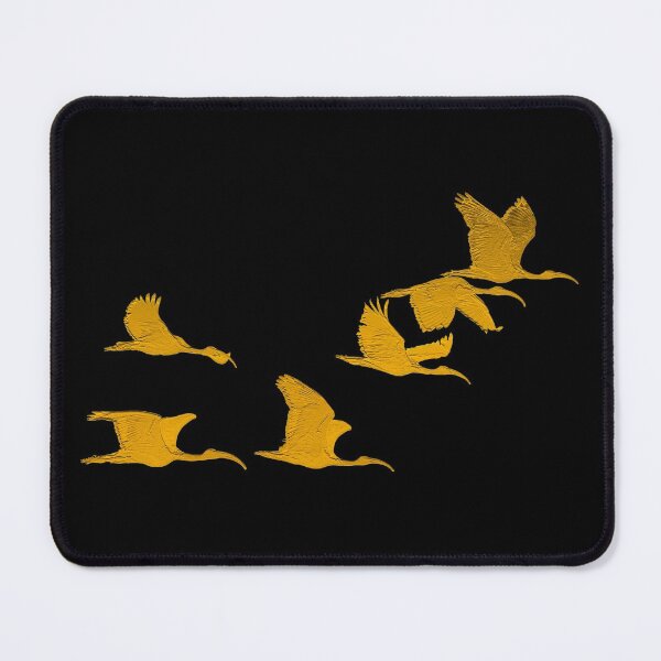 Item preview, Free Wild Golden Birds in Flight designed and sold by UrTops.