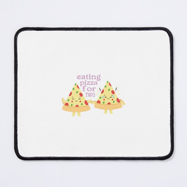 Item preview, eating pizza for two t-shirts- pizza t-shirts -lover pizza t-shirts designed and sold by zed25designer.