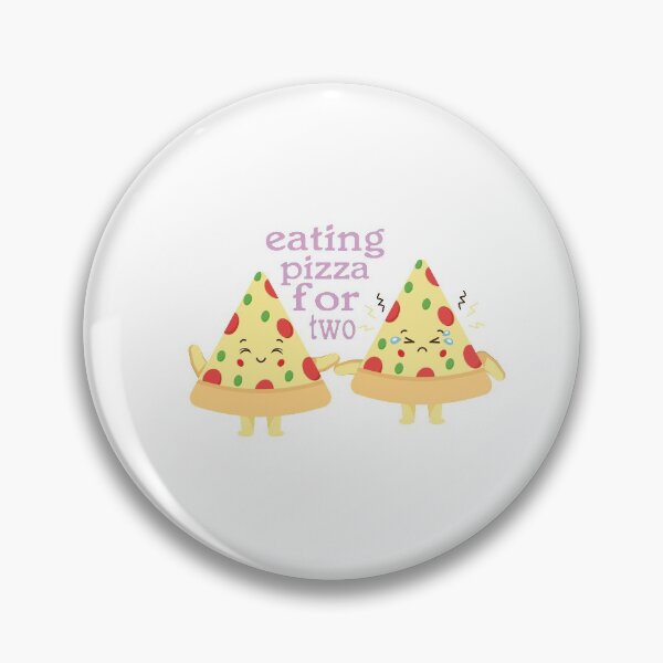 Item preview, eating pizza for two t-shirts- pizza t-shirts -lover pizza t-shirts designed and sold by zed25designer.