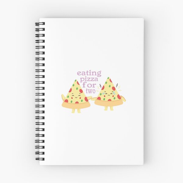 Item preview, eating pizza for two t-shirts- pizza t-shirts -lover pizza t-shirts designed and sold by zed25designer.