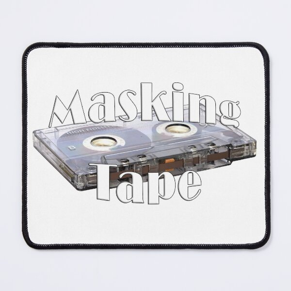 Item preview, Masking Tape - a Cassette Tape on a Face Mask designed and sold by UrTops.