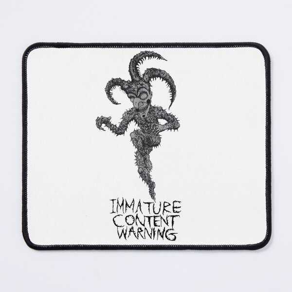 Item preview, Immature Content Warning designed and sold by WKeleny2.