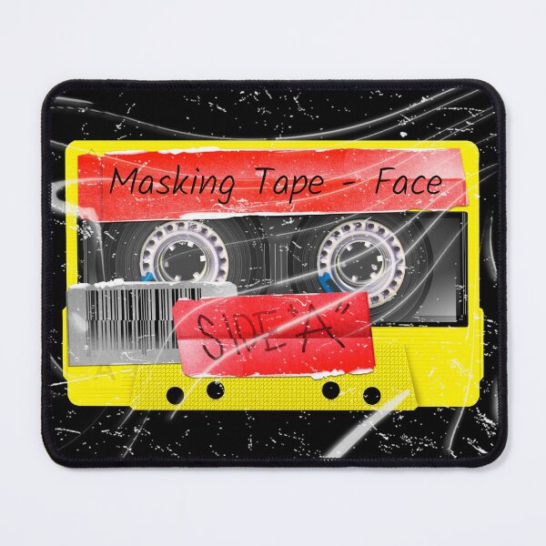Item preview, Masking Tape - a Cassette Tape on a Face Mask designed and sold by UrTops.