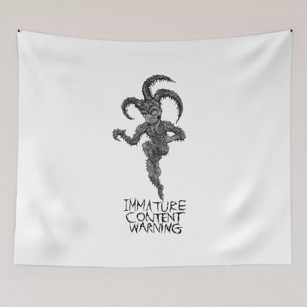 Item preview, Immature Content Warning designed and sold by WKeleny2.