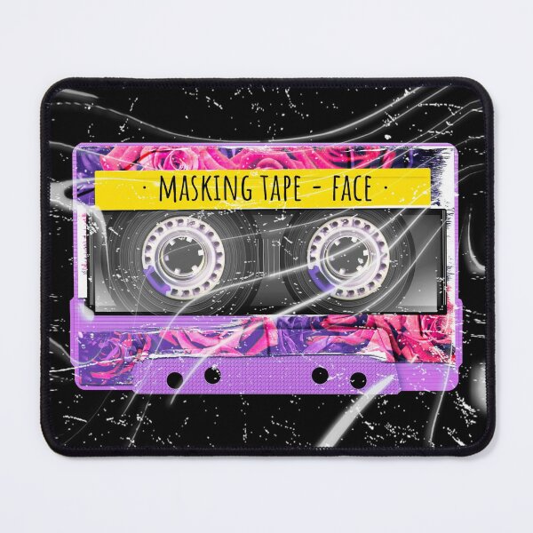 Item preview, Masking Tape - a Cassette Tape on a Face Mask designed and sold by UrTops.