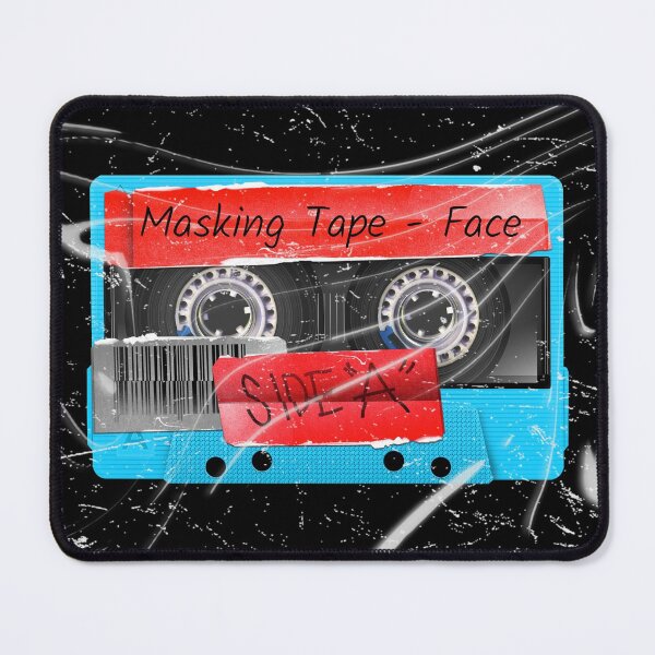 Item preview, Masking Tape - a Cassette Tape on a Face Mask designed and sold by UrTops.