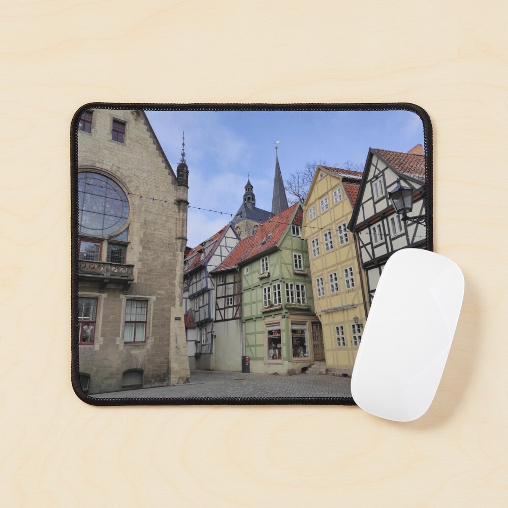 Fachwerkhäuser in Quedlinburg Mauspad