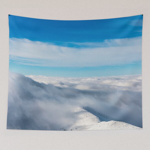 Item preview, Mountains emerging from clouds designed and sold by Patrik Lovrin.