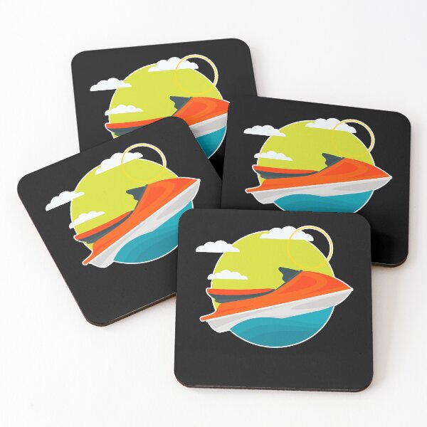 Item preview, Jet Ski Waves Watersports designed and sold by MooonTees.