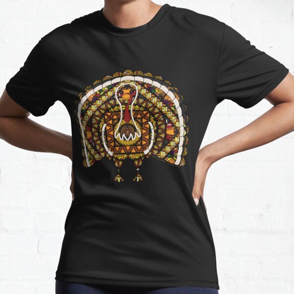 Fall Turkey Active T-Shirt
