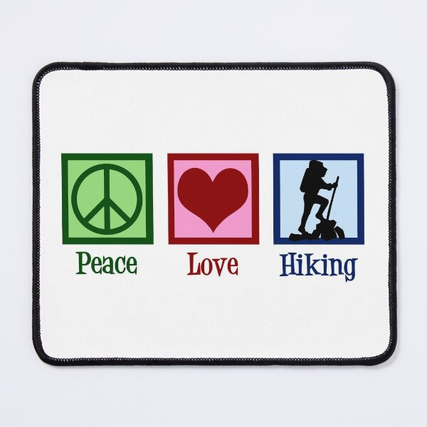 Item preview, Peace Love Hiking designed and sold by Epic Love Designs.