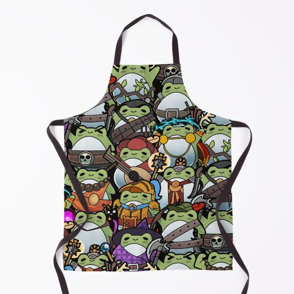 Item preview, Dnd ttrpg Class Frog Pattern designed and sold by Monstralgam.