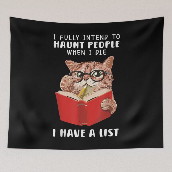 Item preview,  Funny Fully Intend Haunt People When designed and sold by dominique235.