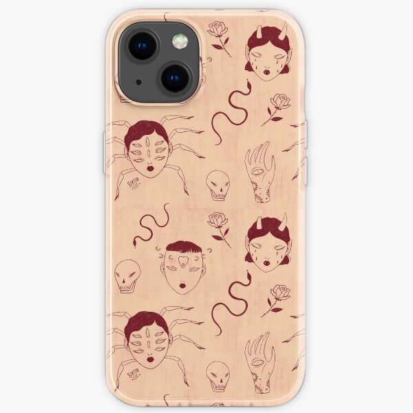 Witch Pattern iPhone Soft Case