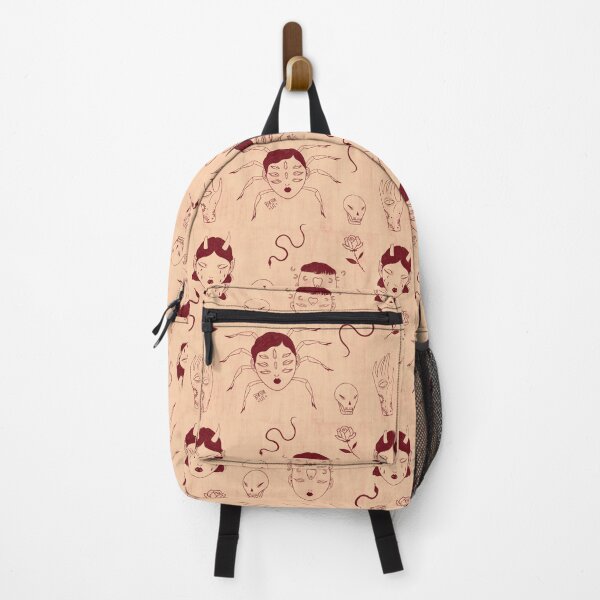 Witch Pattern Backpack